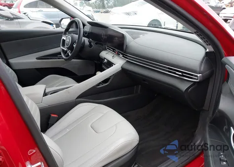 2021 Hyundai Elantra Hybrid Limited from USA, damaged, VIN KMHLN4AJ2MU005191